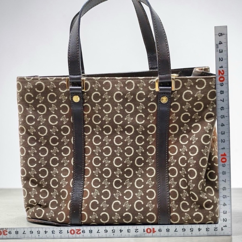 CELINE Signature Canvas/Leather Tote Bag 😍❤️ - Picture 3 of 13